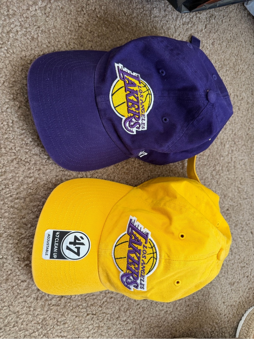 Lakers hats